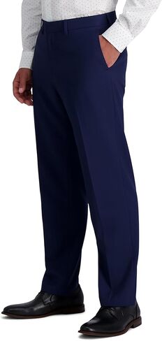 فستان Haggar R للرجال مريح للغاية - مقاس مستقيم ومسطح من الأمام. وكبير وطويل القامة in Kuwait