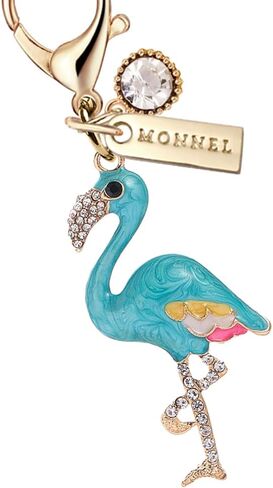 MC383 مشبك كريستال فلامنجو على شكل جراد البحر للنساء مع حقيبة مخملية (أزرق، قطعة واحدة) in Kuwait
