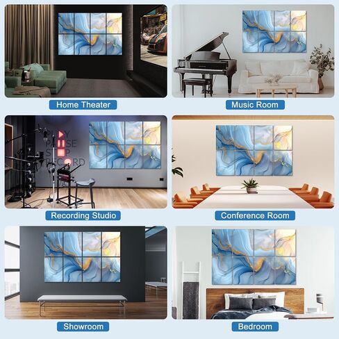 8 Pack Art Soundproof Panels in Saudi Arabia