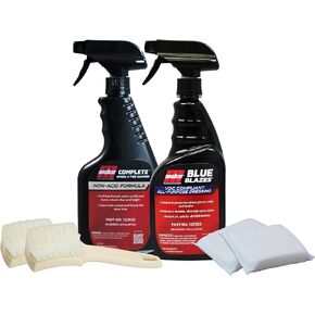 Malco Automotive Tire & Wheel Detailing Kit - Prepackaged Tire & Wheel Cleaning Kit for Car Enthusiasts/Easily Remove Dirt, Grime, and Contaminants from Tire Walls and Coated Wheels (800418)
