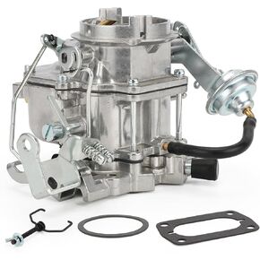 2 Barrel Carburetor Carb with Gaskets for Plymouth models & 1966-1973 Dodge Chrysler 318 Carb V8 5.2L Truck with 273-318 engine Carb Manual Choke (2 Barrel Carburetor)