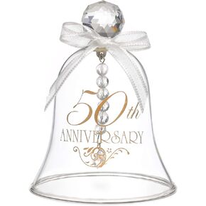 Hortense B. Hewitt Accessories 50th Anniversary Glass Bell