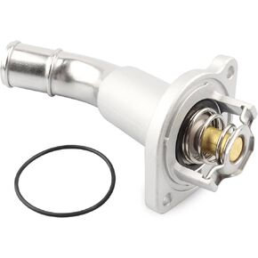 Thermostat Housing Assembly, Replace 902-800, 15-11006, 1511006 Compatible with Buick Chevy GMC Hummer Isuzu 4.2L - 2002-2009 Trailblazer, 2002-2009 Envoy, 2004-2007 Rainier, 2003-2008 Ascender, More