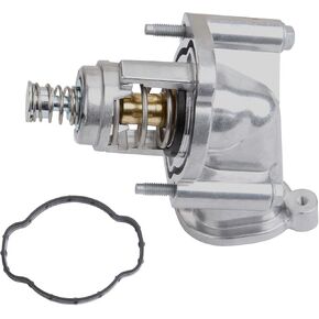 Engine Coolant Thermostat Housing Assembly Compatible with 2016-2022 Chevrolet Camaro Colorado 2017-2022 GMC Canyon 2016-2019 Cadillac CT5 CT6 ATS