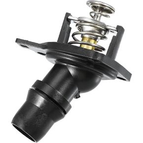 Engine Coolant Thermostat Housing Assembly 19301-RAA-A02 Thermostat Housing for Honda Accord 2003-2012 Black