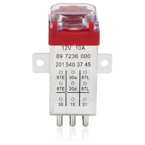 OE 2015403745 Overload Relay for R107 560SL R129 500SL W124 260E 300E 300D W126 300SE 420SEL 560SEL W201 190E 190D, Overload Relay