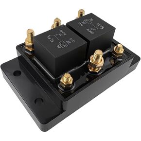 12V 80A Forward and Reverse Relay Module Compatible with Tarp Winch Motors Snow Plow Lifts Replaceable 5541100 ATP0110