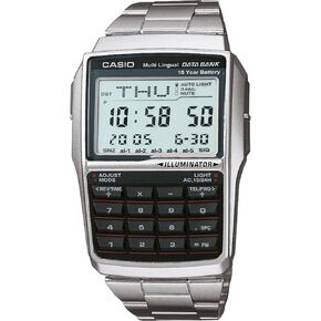 Casio General Men's Watches Data Bank DBC-32D-1ADF - WW, Grey/Silver