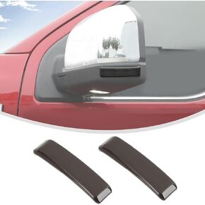 Linskip 3rd Brake Light Overlay Cover Fit for 2015-2020 Ford F150, Rear High Centre Third Brake Guard Protector for F150 Exterior Accessories(Smoke Dark)