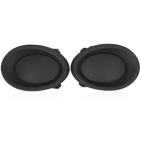 BXZ Front Fog Light Lamp Covers Pair LH RH Bumper Insert for Nissan Rogue Sport 2017 2018 2019