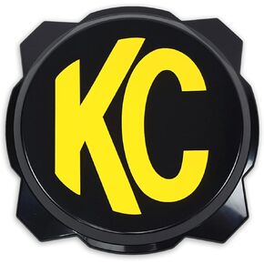 KC HiLiTES 5111 Black Hard Cover with Yellow KC Logo For PRO6 Light (Ea)