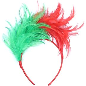 Feather Headbands 1920s Feather Headpiece Feather Fascinator Gatsby Derby Hat for Party,Cocktail,Halloween,Carnival