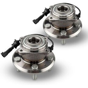 KAX 512440 Pair Rear Wheel Bearing and Hub Assembly fit for 2010-2017 Chevy Equinox,for 2010-2017 GMC Terrain,5 Lug w/ABS