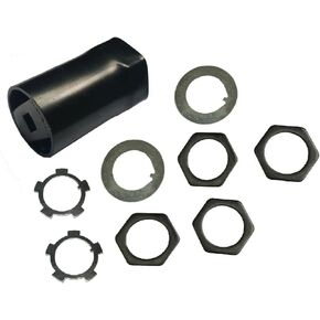 Hub Socket Nut Kit 1/2" Drive 54mm Compatible with Landcruiser, Hilux 4x4, N-issan Patrol
