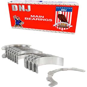 DNJ MB4299.10 Main Bearings Set Oversize .010 in. (.25mm) For 11-15 Ford/F-150, Mustang 5.0L V8 DOHC Naturally Aspirated 99F