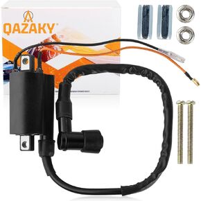 Ignition Coil Compatible with Kawasaki Bayou 300 KLF300 KLF300B KLF300C KLT160 KLT200 KLT250 KLF300 KLF300A ATV