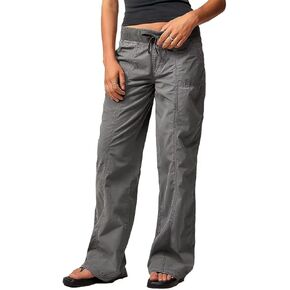 Flamingals Straight Leg Cargo Low Rise Drawstring Pants