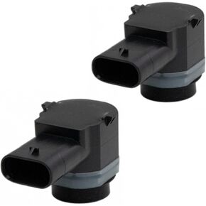 TRQ Rear Parking Assist Sensor Set Compatible with 2013-2016 Ford Escape 2015-2019 Transit-150 Transit-250 Transit-350 Transit-350 HD FO1178101