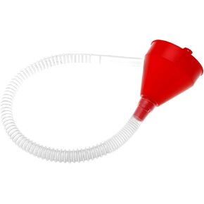 Funnels for Automotive Use, Flexible Oil Funnels with Long Hose, Plastic Wide Mouth Funnel for Water, Fluid, Liquid, Engine Oil, Gas, Fuel Transmission, Car Accessories (1 PCS)