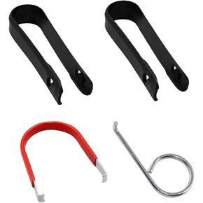 Wheel Lug Cap Cover Removal Tool Set, 3 Type Car Wheel Hub Removal Tool, Universal Nut Caps Lug Puller, Bolt Nut Cap Removal Tool Hook, Compatible with Most Cars (4PCS)