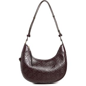 Tory Burch Women's T Monogram Leather Crescent Bag
