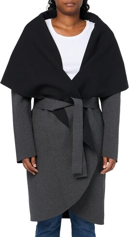 Norma Kamali Women's Shawl Collar Coat Reversible in Saudi Arabia