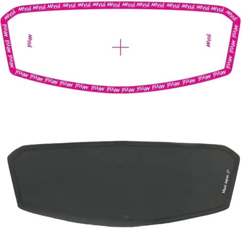 خوذة دراجة نارية عالمية من Shield مزودة بطبقة مضادة للضباب، عدسة شفافة مقاومة للضباب مقاس 3.83 بوصة × 10.04 بوصة in Kuwait