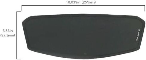 خوذة دراجة نارية عالمية من Shield مزودة بطبقة مضادة للضباب، عدسة شفافة مقاومة للضباب مقاس 3.83 بوصة × 10.04 بوصة in Kuwait