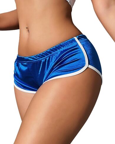 Hot Pants Shorts Booty Shorts Sports High Cut Yoga Gym Running Slimming Fitness Activewear Butt Lifting Rave Bottoms in Kuwait