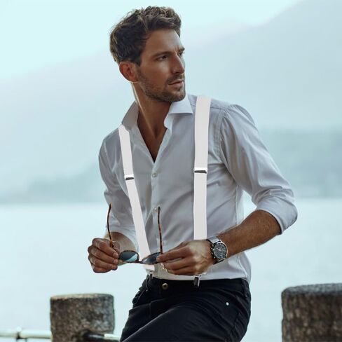 Suspenders for Men, Suspenders Women, Bow Ties for Men, Mens Suspenders, White Suspenders, Mens Suspenders With Clips, Womens Suspenders, Suspenders for Men Suit, Tie Sets for Men in Saudi Arabia