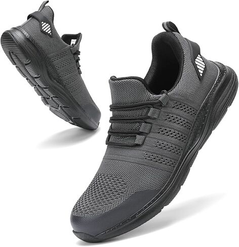Steel Toe Shoes for Men Safety Puncture Proof Comfy Work Sneakers Lightweight Breathable Non-Slip Construction Shoes in Saudi Arabia