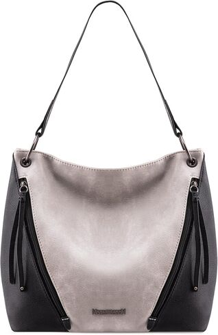Montana West Purses for Women Hobo Shoulder Handbags with Zipper in Kuwait