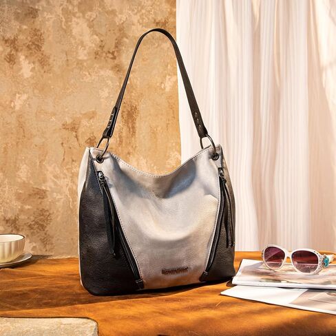 Montana West Purses for Women Hobo Shoulder Handbags with Zipper in Kuwait