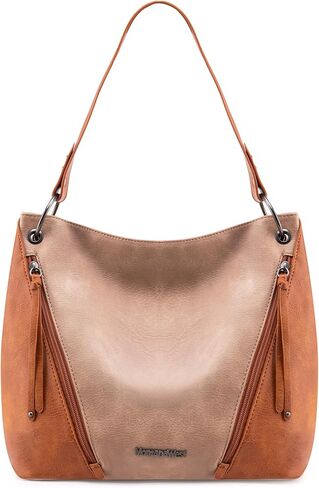 Montana West Purses for Women Hobo Shoulder Handbags with Zipper in Kuwait