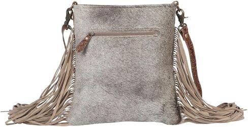 Myra Bag Gray Slate Hand-Tooled Bag S-4336 in Saudi Arabia