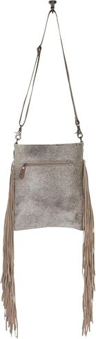 Myra Bag Gray Slate Hand-Tooled Bag S-4336 in Saudi Arabia