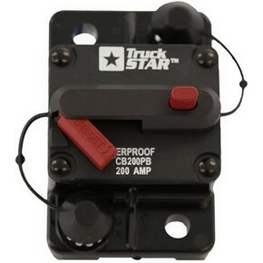 Buyers Products CB200PB Circuit Breaker , Black