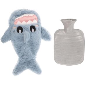 GLEAVI Hot Water Bottle Hand Warmer Refillable Hot Water Bags Refillable Hot Water Pouch Large Hot Water Bag Refillable Warm Water Bag Reusable Hot Water Pouch Plush Filling Warm Gloves