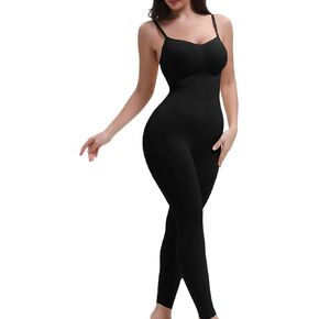 SHAPERX Women's Tummy Control Shapewear Leggings High Waisted Full Body Compression Seamless Shaper Bodysuit in Kuwait