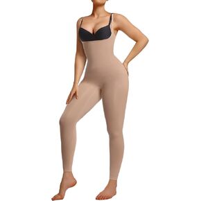 SHAPERX Women's Tummy Control Shapewear Leggings High Waisted Full Body Compression Seamless Shaper Bodysuit in Saudi Arabia