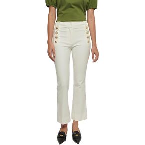 Derek Lam 10 Crosby Robertson Crop Flare Trouser