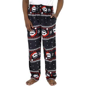 The Nightmare Before Christmas Pjs - Jack Skellington Pj Pants for Men - Nightmare Before Christmas Mens Pajamas
