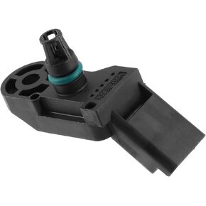 X AUTOHAUX Manifold Absolute Pressure Sensor for Peugeot 106 206 207 306 307 407 607 for Citroen 9639381480 ABS Black