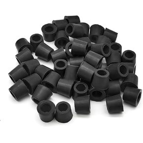 50 PCS Automobile Air Conditioner Seal Repair Kit, R22 Opening Valve High Temperature and Wear Resistant Rubber Ring, Auto O-Ring Replacemen Gasket, Universal for Most Cars (White)