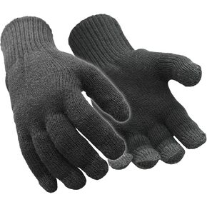 RefrigiWear Dual-Layer Thermal Touchscreen Glove – Acrylic Knit Winter Work Gloves