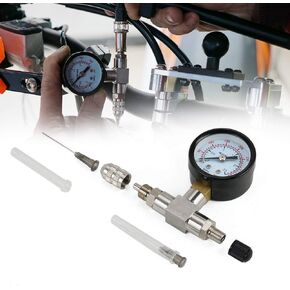NICECNC 350PSI Shock Nitrogen Needle Fill Tool Compatible with Yamaha YZX,RZR's, Arctic Cat,Ohlins,Raptor truck shocks,Fox UTV,snowmobile shocks