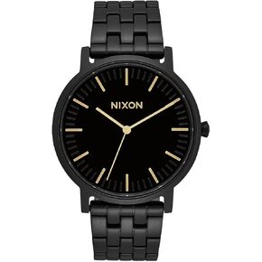 NIXON Porter A1057-50m Water Resistant Men's Analog Classic Watch (40mm Watch Face, 20-18mm Stainless Steel Band)