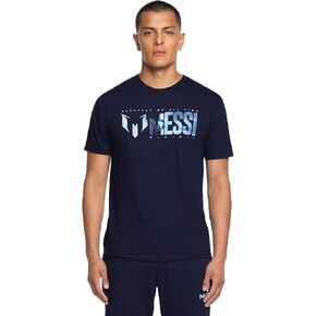 Messi Men's Lifestyle T-Shirt, Standard Fit, Comfortable Tee, 100% Cotton
