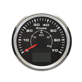 ELING 3-3/8" Boat Yacht GPS Speedometer Odometer 0-35KNOTS 0-40 MPH with ODO COG Trip 9-32V