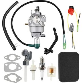 69671 Carburetor for Predator 420cc Generator 9000 8750 7000 6500 5500 Watt 13HP 14HP 15HP 16HP Gasoline Portable Generator Carburetor with Air Filter
